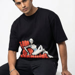 I AM A LOVE MACHINEoversized cotton t-shirt for men and women by BOMBAE STORE