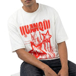 Leave No Stone Unturnedoversized cotton t-shirt for men and women by BOMBAE STORE