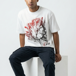 Your Time Is Doneoversized cotton t-shirt for men and women by BOMBAE STORE