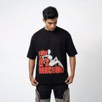 I AM A LOVE MACHINEoversized cotton t-shirt for men and women by BOMBAE STORE