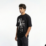 Phantom Rideroversized cotton t-shirt for men and women by BOMBAE STORE