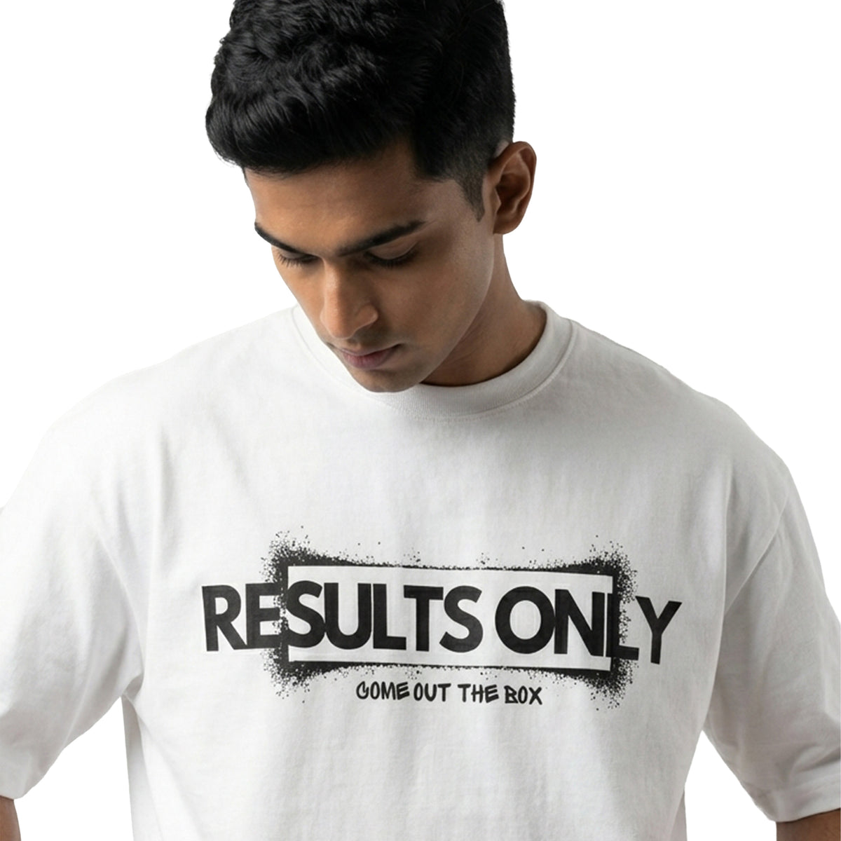 Results Onlyoversized cotton t-shirt for men and women by BOMBAE STORE