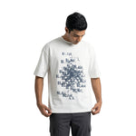 Blah Blah Blahoversized cotton t-shirt for men and women by BOMBAE STORE