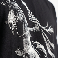 Phantom Rideroversized cotton t-shirt for men and women by BOMBAE STORE