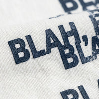 Blah Blah Blahoversized cotton t-shirt for men and women by BOMBAE STORE