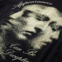 Appearances Can Be Deceptiveoversized cotton t-shirt for men and women by BOMBAE STORE