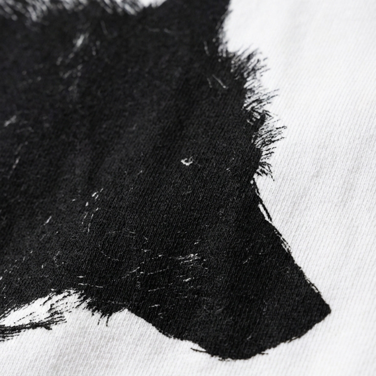 Shadow Wolfoversized cotton t-shirt for men and women by BOMBAE STORE
