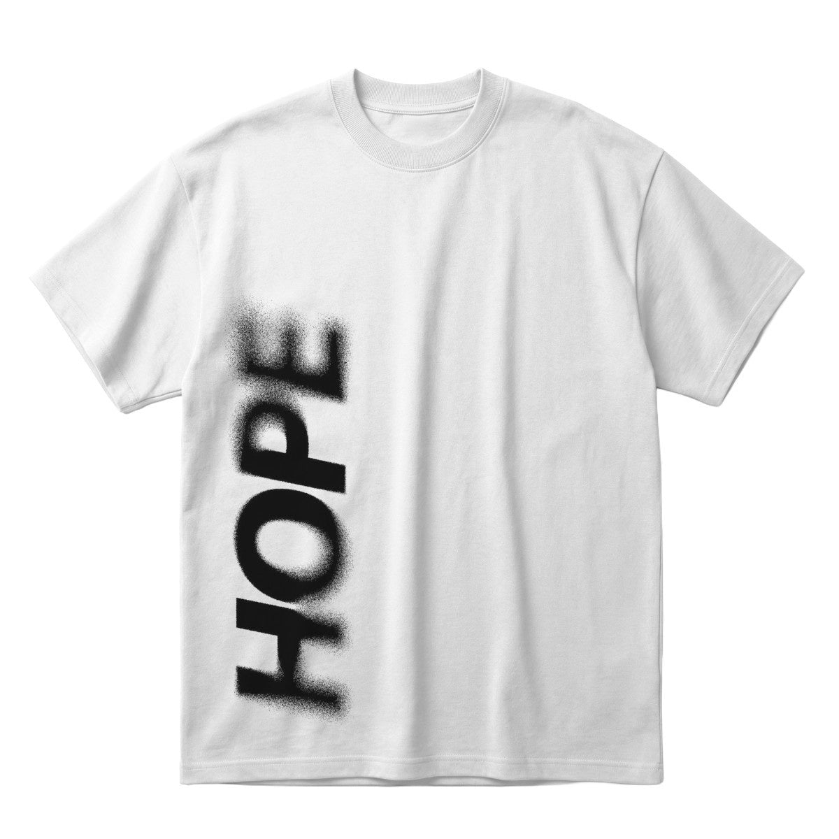 Hopeoversized cotton t-shirt for men and women by BOMBAE STORE