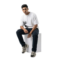 Hopeoversized cotton t-shirt for men and women by BOMBAE STORE