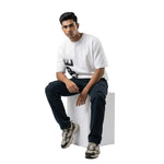 Hopeoversized cotton t-shirt for men and women by BOMBAE STORE