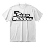 The Slow and the Seriousoversized cotton t-shirt for men and women by BOMBAE STORE