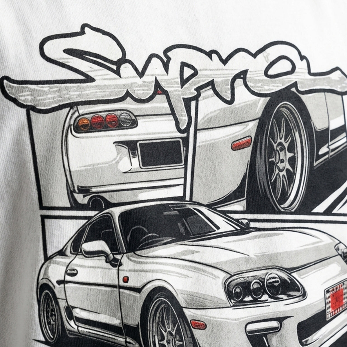Supra Japanese Legendoversized cotton t-shirt for men and women by BOMBAE STORE