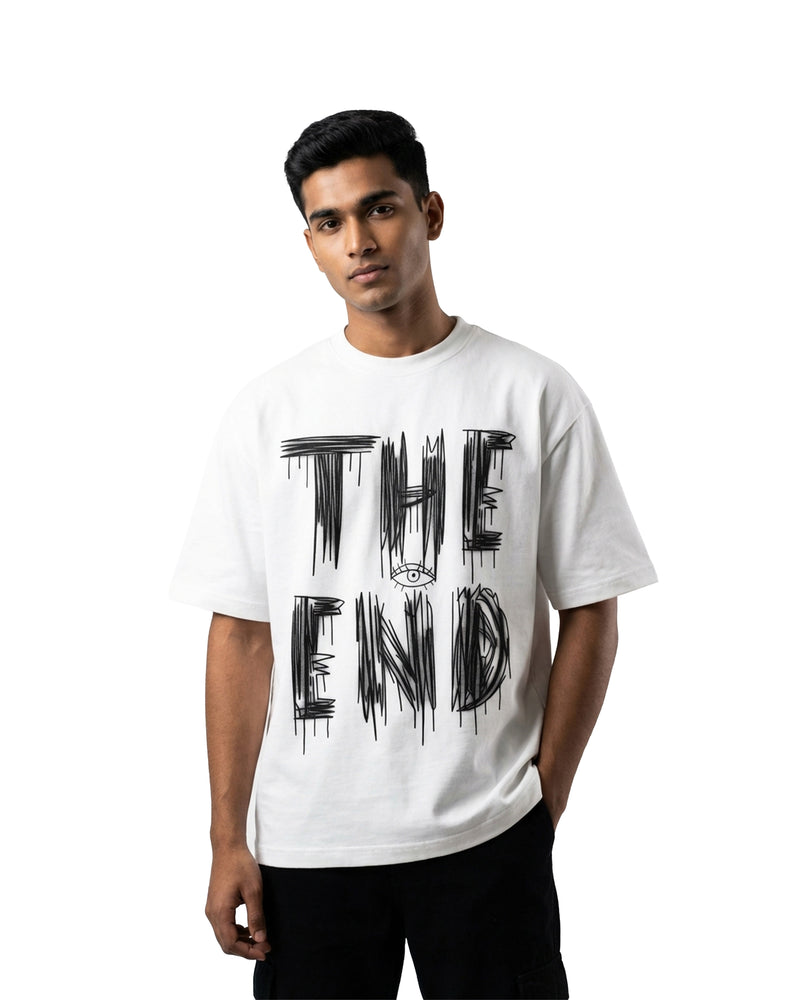 The Endoversized cotton t-shirt for men and women by BOMBAE STORE