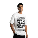 Nissan GT-R R34 Heritageoversized cotton t-shirt for men and women by BOMBAE STORE