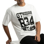 Nissan GT-R R34 Heritageoversized cotton t-shirt for men and women by BOMBAE STORE