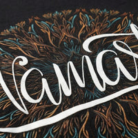 Namasteoversized cotton t-shirt for men and women by BOMBAE STORE