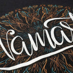 Namasteoversized cotton t-shirt for men and women by BOMBAE STORE
