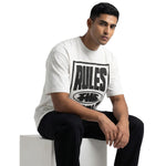 Rules the Worldoversized cotton t-shirt for men and women by BOMBAE STORE