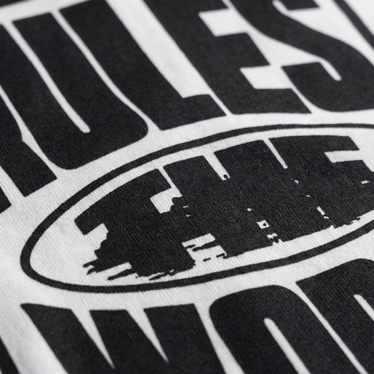 Rules the Worldoversized cotton t-shirt for men and women by BOMBAE STORE