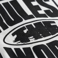 Rules the Worldoversized cotton t-shirt for men and women by BOMBAE STORE