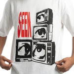Hidden Gazeoversized cotton t-shirt for men and women by BOMBAE STORE