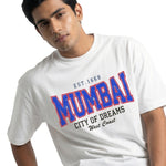 Mumbai – City of Dreamsoversized cotton t-shirt for men and women by BOMBAE STORE