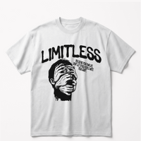 Limitlessoversized cotton t-shirt for men and women by BOMBAE STORE