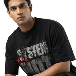 System Not Foundoversized cotton t-shirt for men and women by BOMBAE STORE