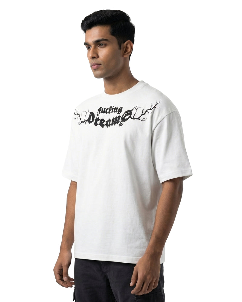 Sucking Dreamsoversized cotton t-shirt for men and women by BOMBAE STORE