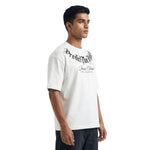 Predict The Futureoversized cotton t-shirt for men and women by BOMBAE STORE