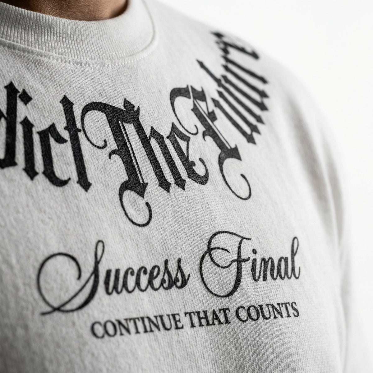 Predict The Futureoversized cotton t-shirt for men and women by BOMBAE STORE