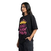 Pari Hoon Mainoversized cotton t-shirt for men and women by BOMBAE STORE