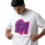 Hainoversized cotton t-shirt for men and women by BOMBAE STORE