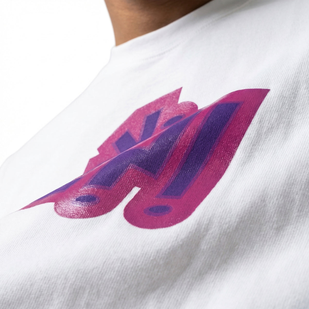 Hainoversized cotton t-shirt for men and women by BOMBAE STORE
