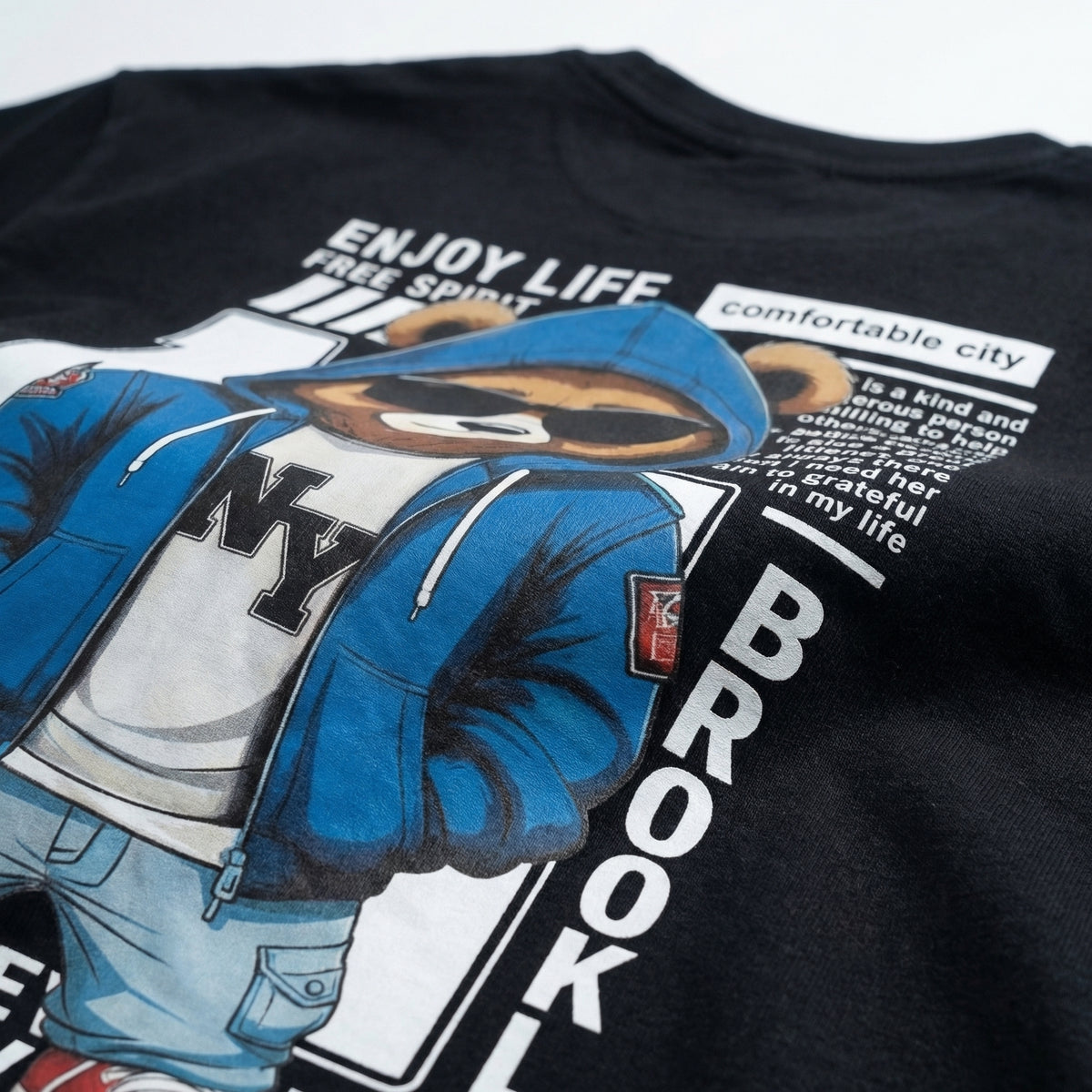 Urban Cuboversized cotton t-shirt for men and women by BOMBAE STORE