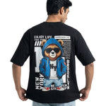 Urban Cuboversized cotton t-shirt for men and women by BOMBAE STORE