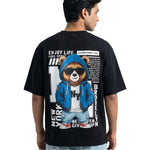 Urban Cuboversized cotton t-shirt for men and women by BOMBAE STORE