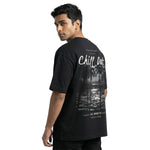 Chill Outoversized cotton t-shirt for men and women by BOMBAE STORE