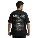 Chill Outoversized cotton t-shirt for men and women by BOMBAE STORE