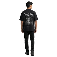 Chill Outoversized cotton t-shirt for men and women by BOMBAE STORE
