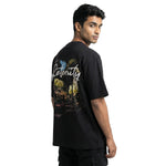 Eternityoversized cotton t-shirt for men and women by BOMBAE STORE