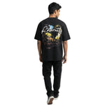 Eternityoversized cotton t-shirt for men and women by BOMBAE STORE