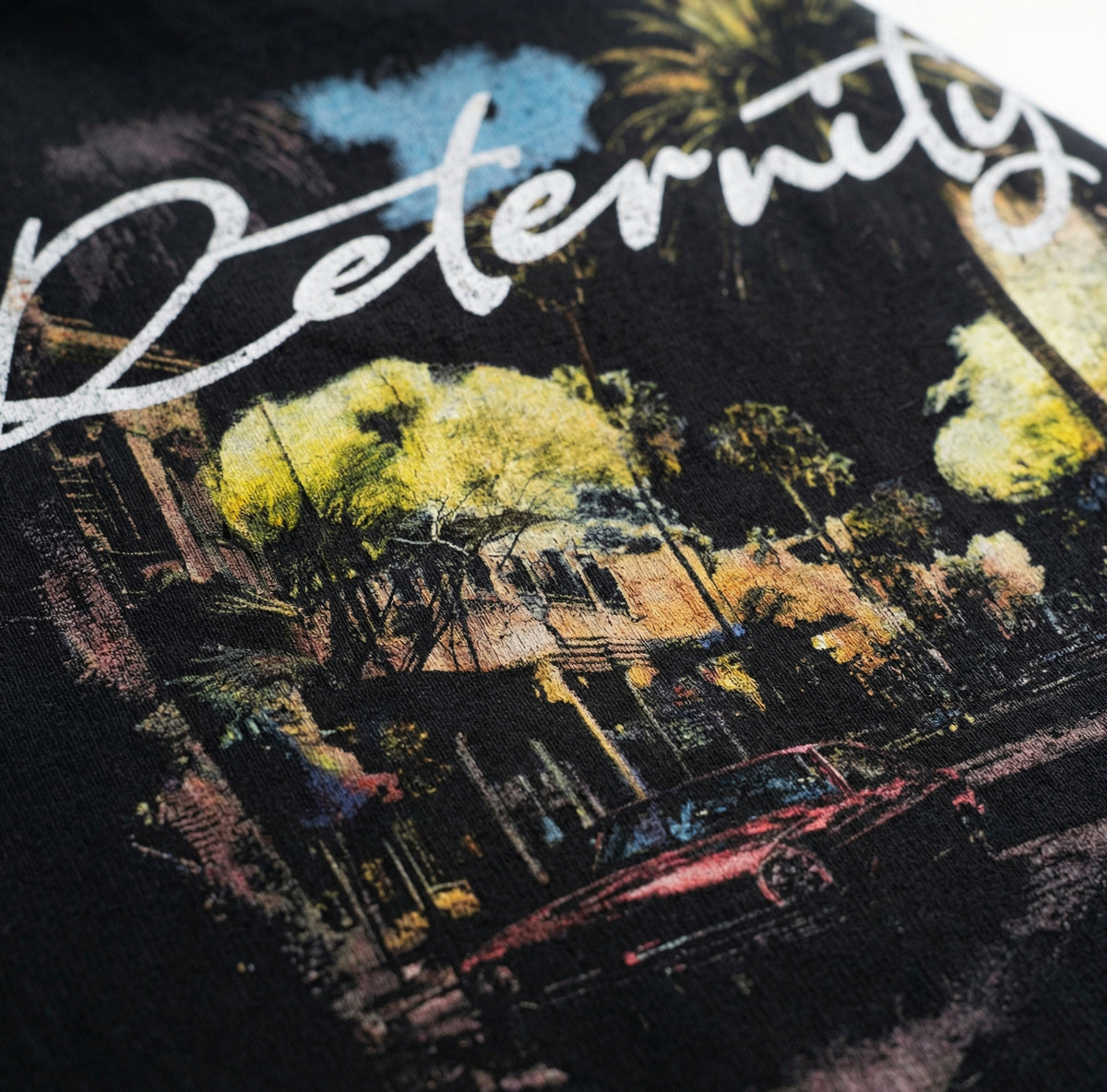 Eternityoversized cotton t-shirt for men and women by BOMBAE STORE