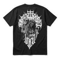 Divine Graceoversized cotton t-shirt for men and women by BOMBAE STORE