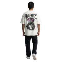 Street Houndoversized cotton t-shirt for men and women by BOMBAE STORE