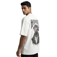 Street Houndoversized cotton t-shirt for men and women by BOMBAE STORE