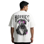 Street Houndoversized cotton t-shirt for men and women by BOMBAE STORE