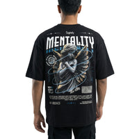 Heavenly Mindoversized cotton t-shirt for men and women by BOMBAE STORE