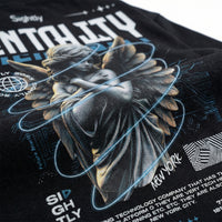 Heavenly Mindoversized cotton t-shirt for men and women by BOMBAE STORE