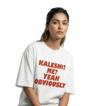 Kaleshioversized cotton t-shirt for men and women by BOMBAE STORE